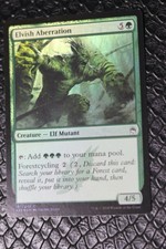 Elvish Aberration Masters 25 foil