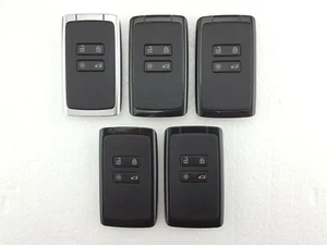 5 x Apto para RENAULT CAPTUR, CLIO, etc. Lote de trabajo de 4 llaveros inteligentes - probado - Imagen 1 de 2