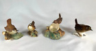 LOT OF 4 CERAMIC BIRDS GOEBEL SCHMID ITALY HOUSE OF GLOBAL ARTS DETAILED PAINTED