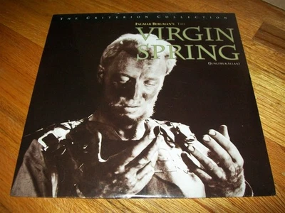 THE VIRGIN SPRING Criterion Laserdisc LD BRAND NEW SEALED RARE INGMAR BERGMAN Foto 1 de 2