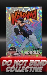 KABOOM - 2025 Stars and Stripes - JAMIE ARNOLD Case Hit SSP - Team USA/FSU - Picture 1 of 6