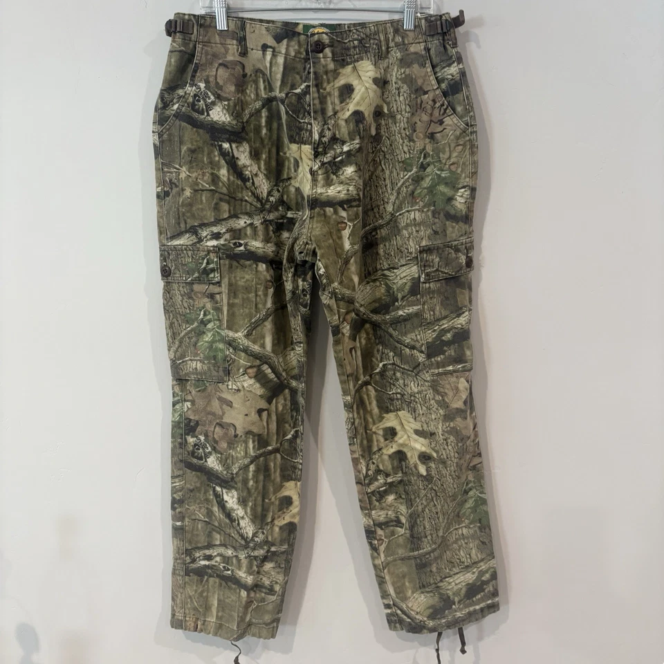 Cabelas Talla 36 Break Up Infinity Roble Mossy Pantalones Carga Caza Ajustables Foto 1 de 4