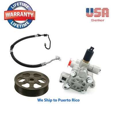 Bomba de dirección asistida + polea y manguera de dirección asistida apta para Honda Accord 98-2002 2,3 L Foto 1 de 4