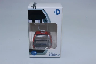 JC 82101 Omega V Gondel für Seilbahn 1:87 H0 NEU OVP - Bild 1 von 4