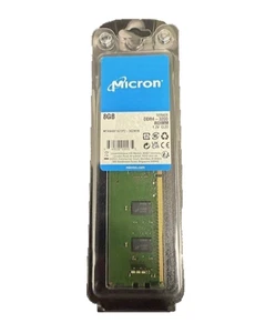 Mémoire serveur Micron 8 Go DDR4 RDIMM 3200 MHZ ECC MTA9ASF1G72PZ-3G2R1R NEUF - Photo 1/5