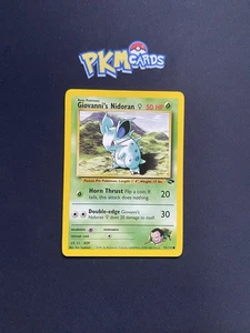 Pokémon TCG Giovanni's Nidoran Gym Challenge 75/132 Regular LP. - Picture 1 of 3