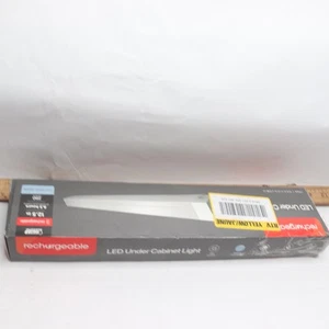 Feit Electric LED Under Cabinet Light Rechargeable Battery Operated White 12.5" - Picture 1 of 4