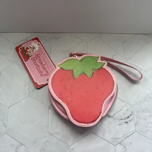 NWT Strawberry Shortcake Doll coin purse zipper strap cute - Picture 1 of 3