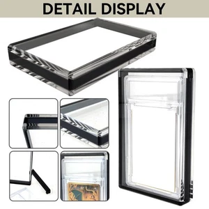 1 Stück Klar Top Magnetisch Offen Display Halter Dick Etui Halter für BGS Graded Karte - Bild 1 von 11