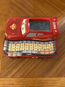 VTech Disney Pixar Cars 2 Lightning McQueen Learn & Go Handheld Console Tested - Picture 1 of 7