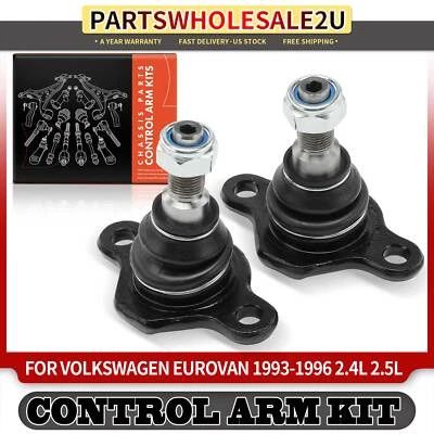 2Pcs New Front Lower Ball Joints Kit for Volkswagen EuroVan 1993 1994 1995 1996 - Image 1 of 4