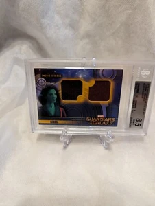 2014 UD GUARDIANS OF THE GALAXY COSMIC STRINGS DUAL GAMORA CS 3 BGS 8.5 - Picture 1 of 2