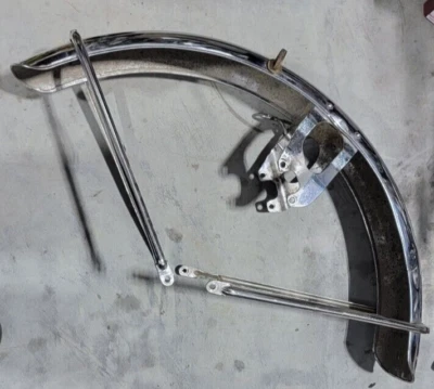 前挡泥板 1970 - 1973 年本田 CB500 CB 500 K0 70 71 K1 K2 CB450 K5 K6 K7 — 第 1/4 张图片