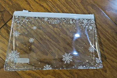 ❤️ VICTORIA'S SECRET ❤️ESTUCHE DE MAQUILLAJE TRANSPARENTE BOLSA BRILLO DE LABIOS COSMÉTICO nuevo Foto 1 de 4