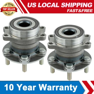 For Subaru Forester Impreza XV Crosstrek Rear Wheel Bearings and Hub Pair E5 - Picture 1 of 7