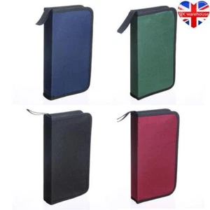 80 Carry Case Protector Storage Bag -Sleeve Disc DVD CD Disc Holder Wallets - Picture 1 of 16
