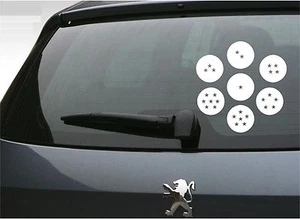 Vinyl Decal Sticker. Car, Window, Wall.. Dragon Ball Z - Dragon Balls (8" x 8") - Picture 1 of 3
