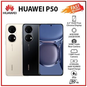 Téléphone portable Android Huawei P50 8 Go + 256 Go octa Core double SIM (neuf et débloqué)