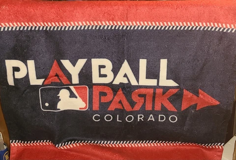 MLB ALL-STAR GAME 2021 PLAY BALL PARK RALLY TOWEL DENVER Cover