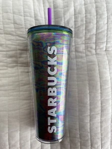 Starbucks Venti schillernder Druck kalte Tasse (24 Unzen) - Bild 1 von 2