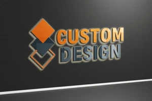 Large Metal Custom Signs Backlit Outdoor Business Sign Laser Cut Wall Company - Picture 1 of 10