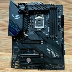ASUS ROG STRIX Z490-E Gaming LGA 1200 ATX Gaming Mainboard - Bild 1 von 7