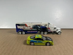Racing Champions/Jada Loose Lot 2X Used Peterbilt Import Racer/95 Mitsubishi - Picture 1 of 17