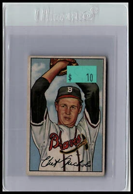 1952 Bowman #120 Chet Nichols - Image 1 of 2
