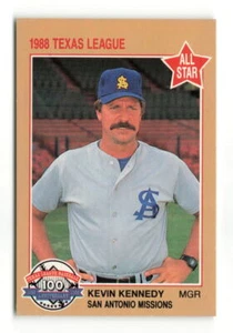 1988 Minor League San Antonio Missions #22 Kevin Kennedy - Picture 1 of 2