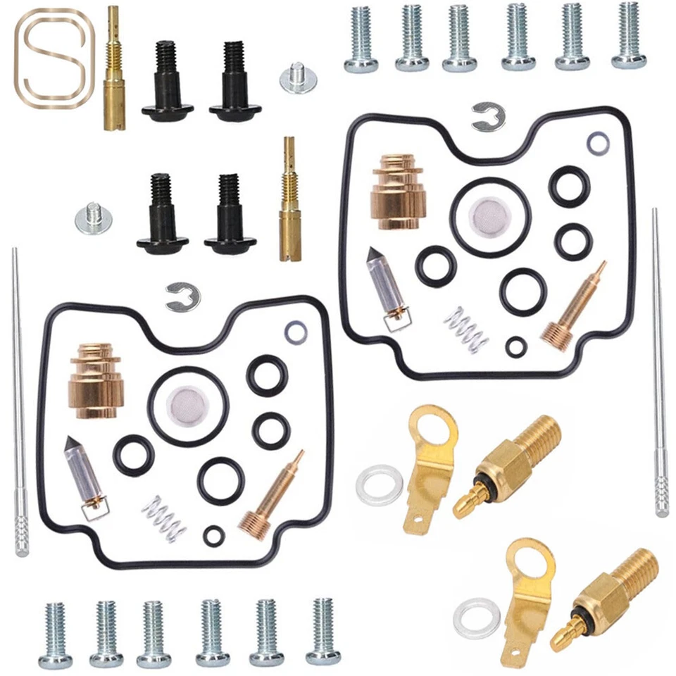 For 1999-2009 Yamaha V-Star 1100 XVS1100 Carburetor Rebuild Kit Oring Heater New - Image 1 of 4