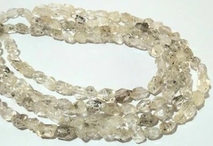 Pepita di diamanti Herkimar 5x8-6x9 mm perline di pietre preziose sfaccettate... - Foto 1 di 12