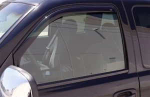 GMC SIERRA WEATHER PRO IN CHANNEL RAIN GUARDS FOR 2014-2018 (FULL SET) EXT CAB - Picture 1 of 2