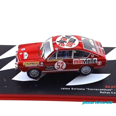Seat 850 Coupé #52 J. Sornosa - R. Antolin Costa del Sol 1969 1:43 - Immagine 1 di 4