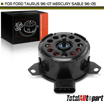 Radiator Fan Cooling Motor for Ford Taurus 96-07 Mercury Sable 96-05 Right Side - Изображение 1 из 4