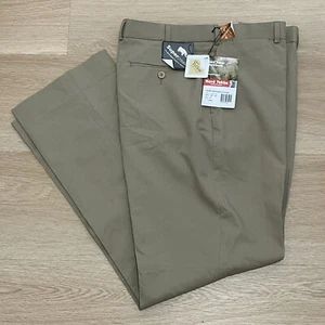 Hard Yakka Permanent Press Plain Front Tan Work Trouser Pants Men's 92r NWT T22 - Picture 1 of 11