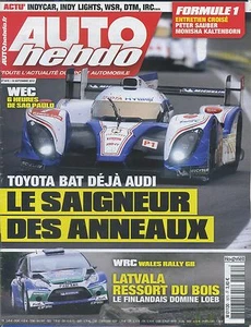 AUTO HEBDO n°1875 du 19 SEPTEMBRE 2012 WEC 6h SAO PAULO WRC WALES GB - Bild 1 von 1