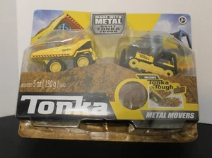 Tonka Metal Movers Kombipack Muldenkipper Planierraupe - Bild 1 von 3