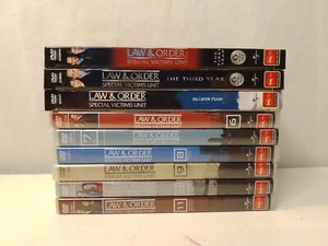 9 x Law And Order SVU Seasons 1 3 4 6 7 8 9 10 11 PAL R4 Special Victims Unit - Picture 1 of 4