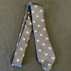 Crewcuts Bulldog 100% Silk Boy's neck Tie - Picture 1 of 4
