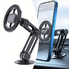 For Car Phone Mount Holder with Adjustable Rotation and Magnetic Function