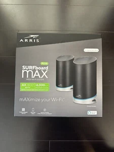 ARRIS SURFboard mAX Plus Mesh 975 Mbps Wi-Fi 6 System (1001198) - 2 Pack - Zdjęcie 1 z 2