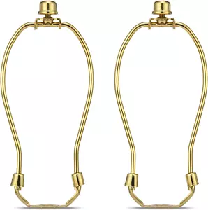 Lamp Harp 6 Inch, 2 Set Detachable Lamp Shade Harp for Table and Floor Lamps, He - Picture 1 of 7