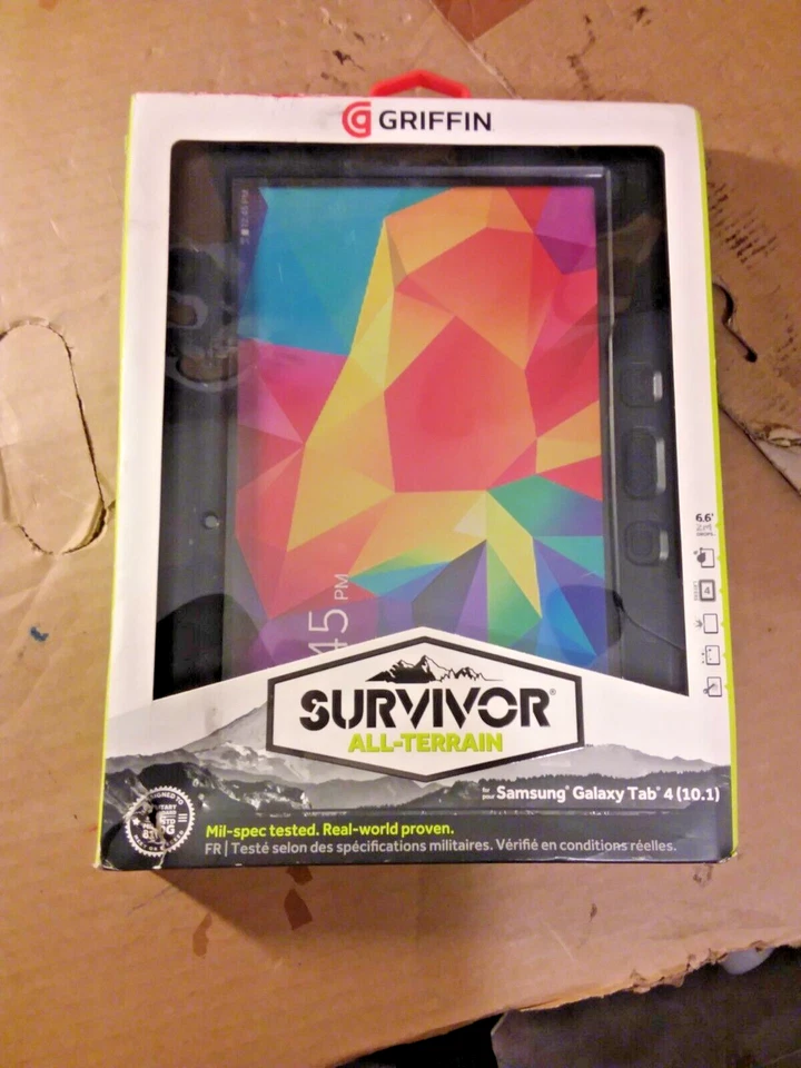 Survivor All Terrain Rugged Case For Samsung Tab 4   10.1  NEW - Image 1 of 4