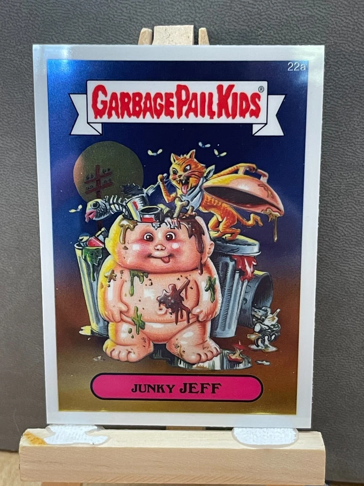 2013 Topps Garbage Pail Kids Chrome Junky Jeff #22a - Image 1 of 2