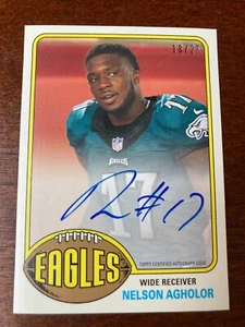 2015 Nelson Agholor Rookie Retro Auto Topps RC Autograph /25 - Picture 1 of 2