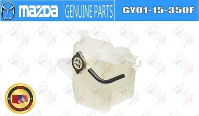 Tanque de depósito de desbordamiento de refrigerante genuino Mazda MPV LW GY01-15-350F OEM Foto 1 de 4
