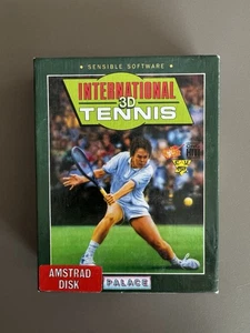 Jeu International 3D Tennis Amstrad CPC 6128 664 Disk Palace Software - Zdjęcie 1 z 12