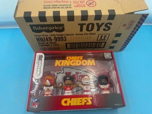 Mattel Fisher Price NFL Kansas City Chiefs Little People Set Mahomes Kelce NEU - Bild 1 von 3