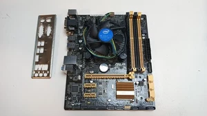 USADO - Combo de Placa Madre Asus B85M-G R2.0 LGA 1150 mATX con Intel G3250 y 4 GB de RAM - Imagen 1 de 11