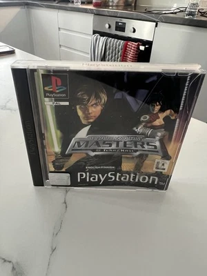 Star Wars Masters of Teras Kasi - Sony Playstation PS1 Complete With Manual CIB - Image 1 of 4